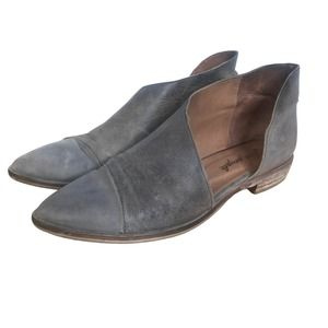 Free People Gray Flats